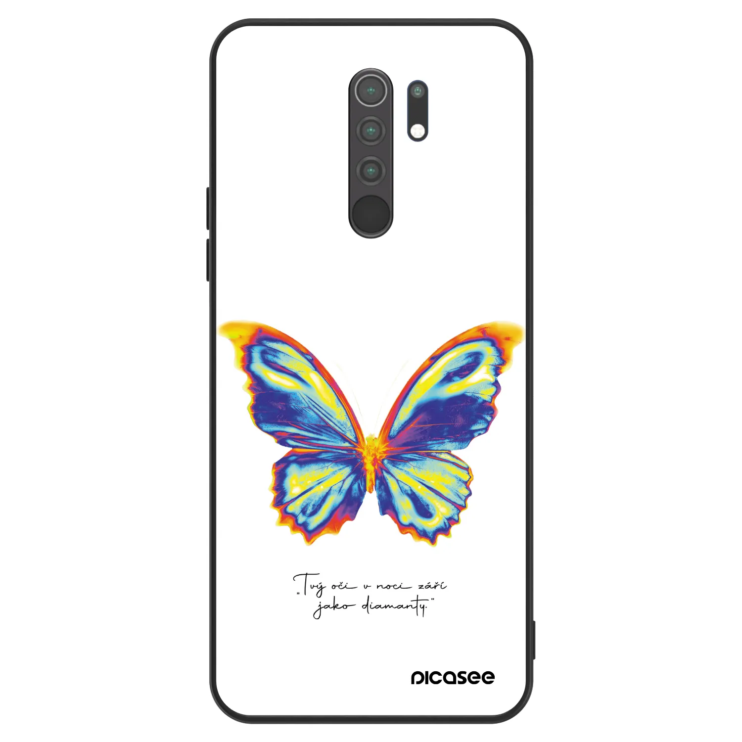 Picasee ULTIMATE CASE Xiaomi Redmi 9 - készülékre - Diamanty White