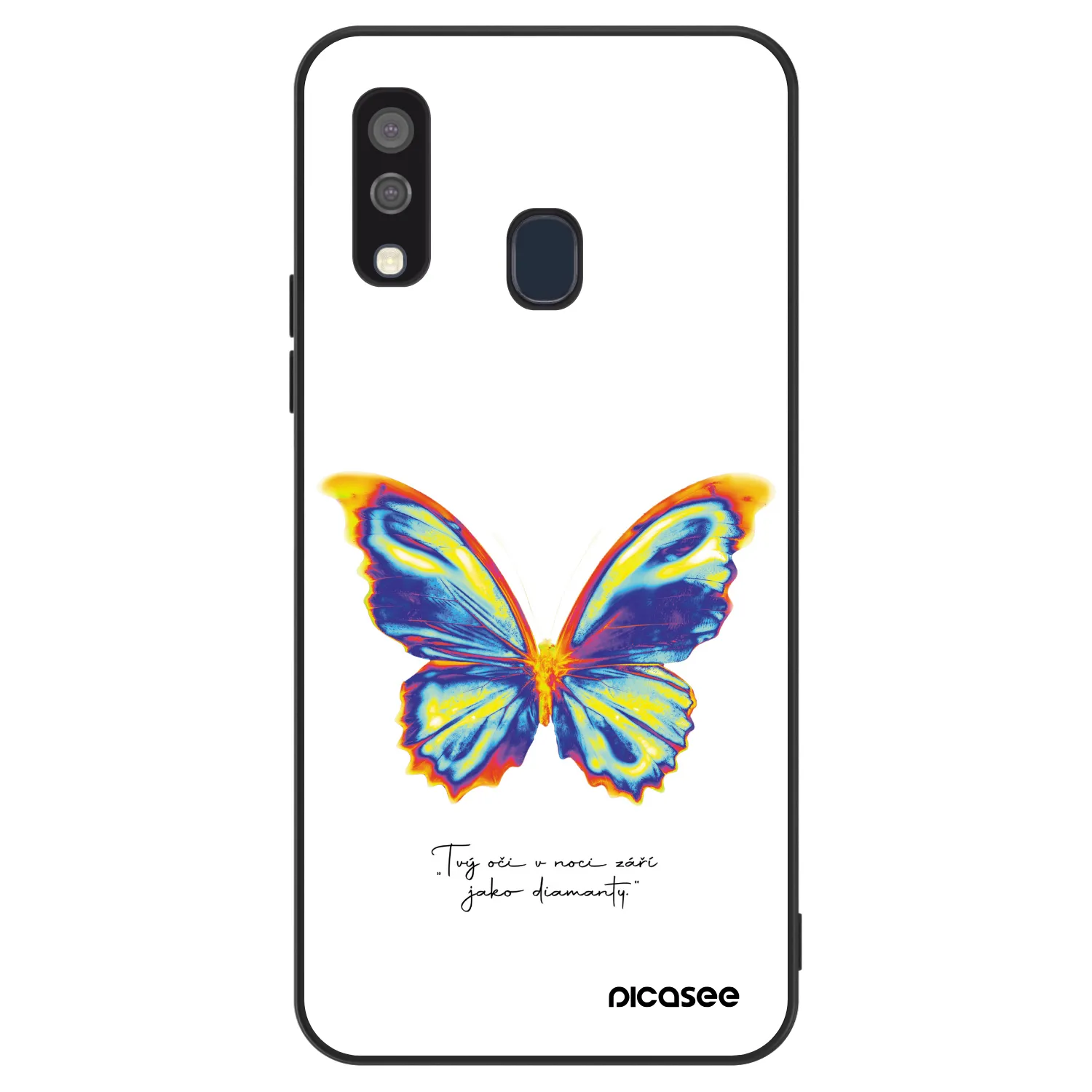 Picasee ULTIMATE CASE Samsung Galaxy A40 A405F - készülékre - Diamanty White