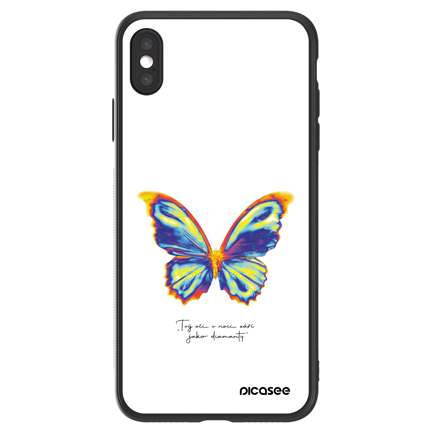 Picasee ULTIMATE CASE Apple iPhone XS Max - készülékre - Diamanty White