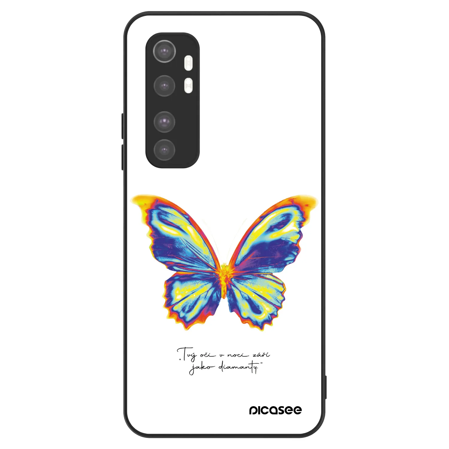 Picasee ULTIMATE CASE Xiaomi Mi Note 10 Lite - készülékre - Diamanty White