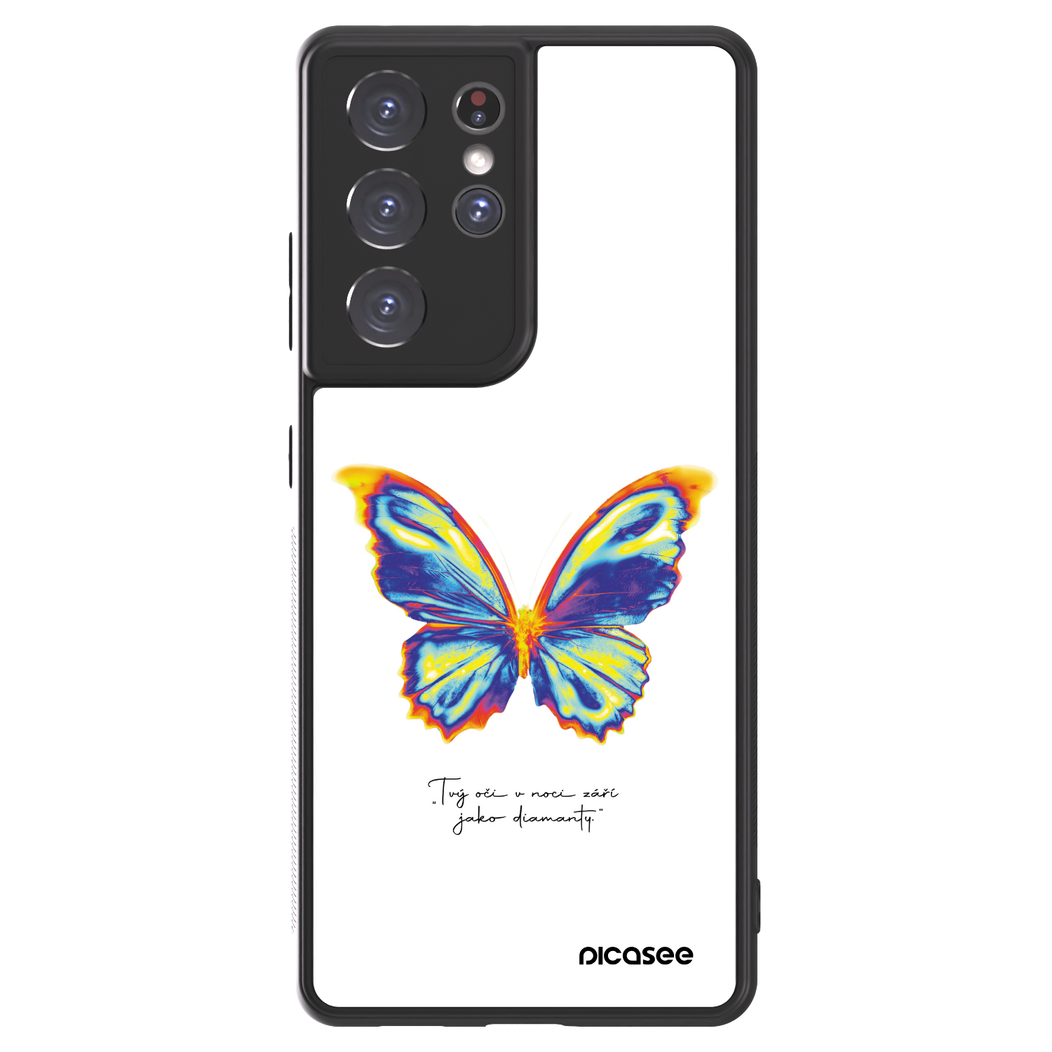 Picasee ULTIMATE CASE Samsung Galaxy S21 Ultra 5G G998B - készülékre - Diamanty White