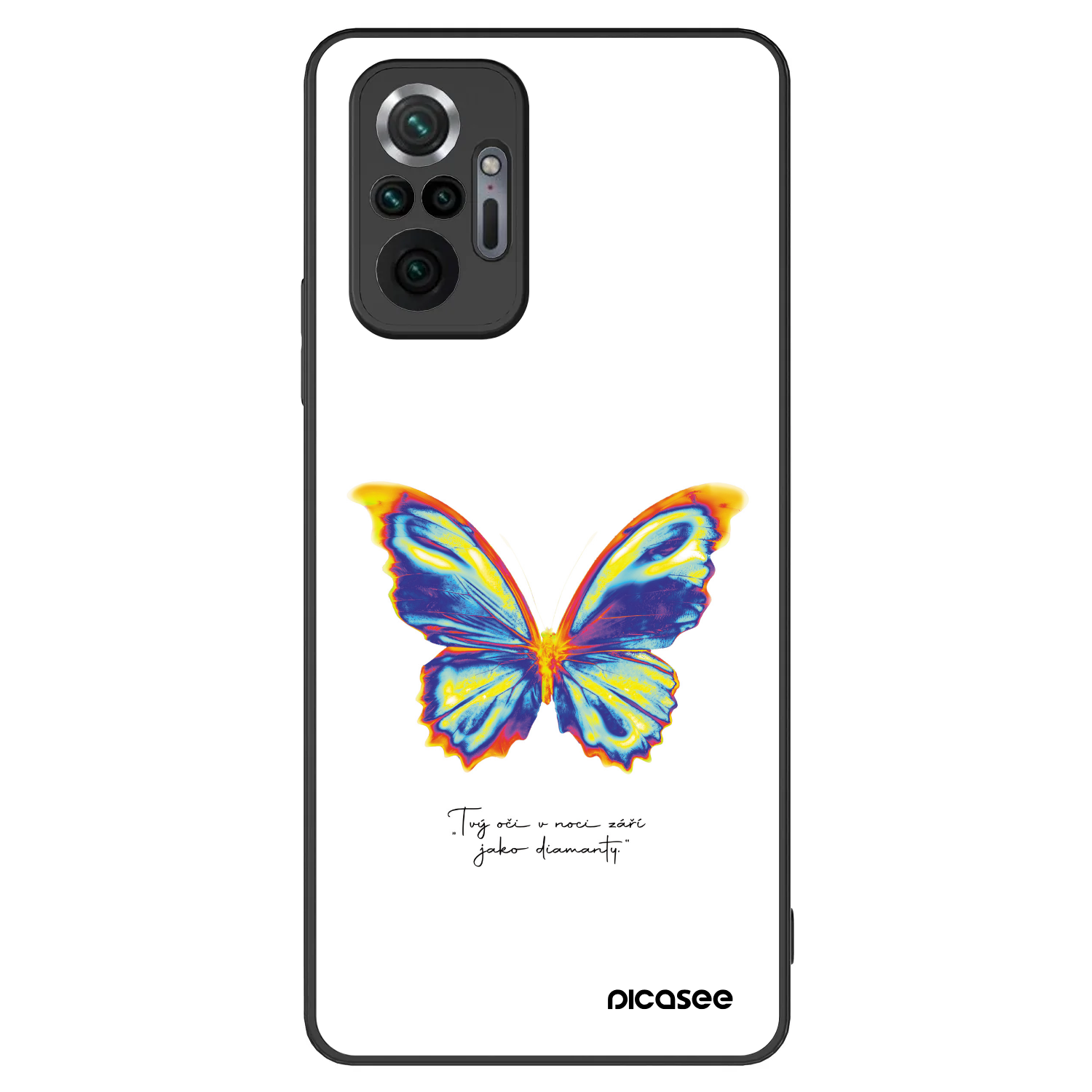 Picasee ULTIMATE CASE Xiaomi Redmi Note 10 Pro - készülékre - Diamanty White