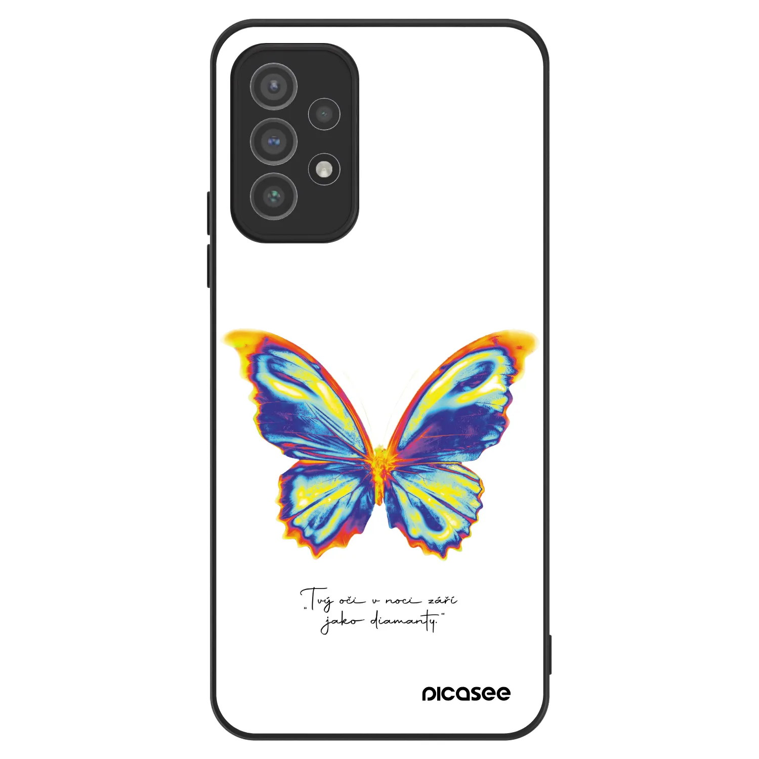 Picasee ULTIMATE CASE Samsung Galaxy A72 A725F - készülékre - Diamanty White