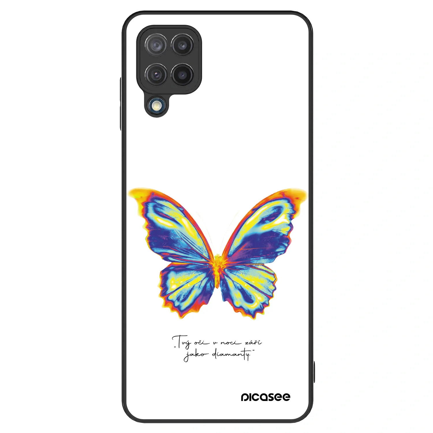 Picasee ULTIMATE CASE Samsung Galaxy M12 M127F - készülékre - Diamanty White