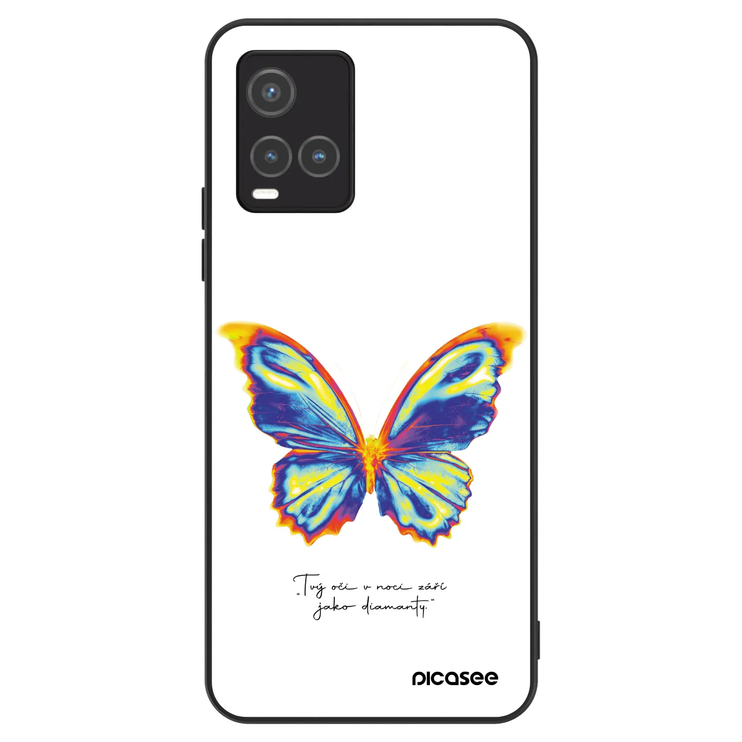 Picasee ULTIMATE CASE Vivo Y33s - készülékre - Diamanty White