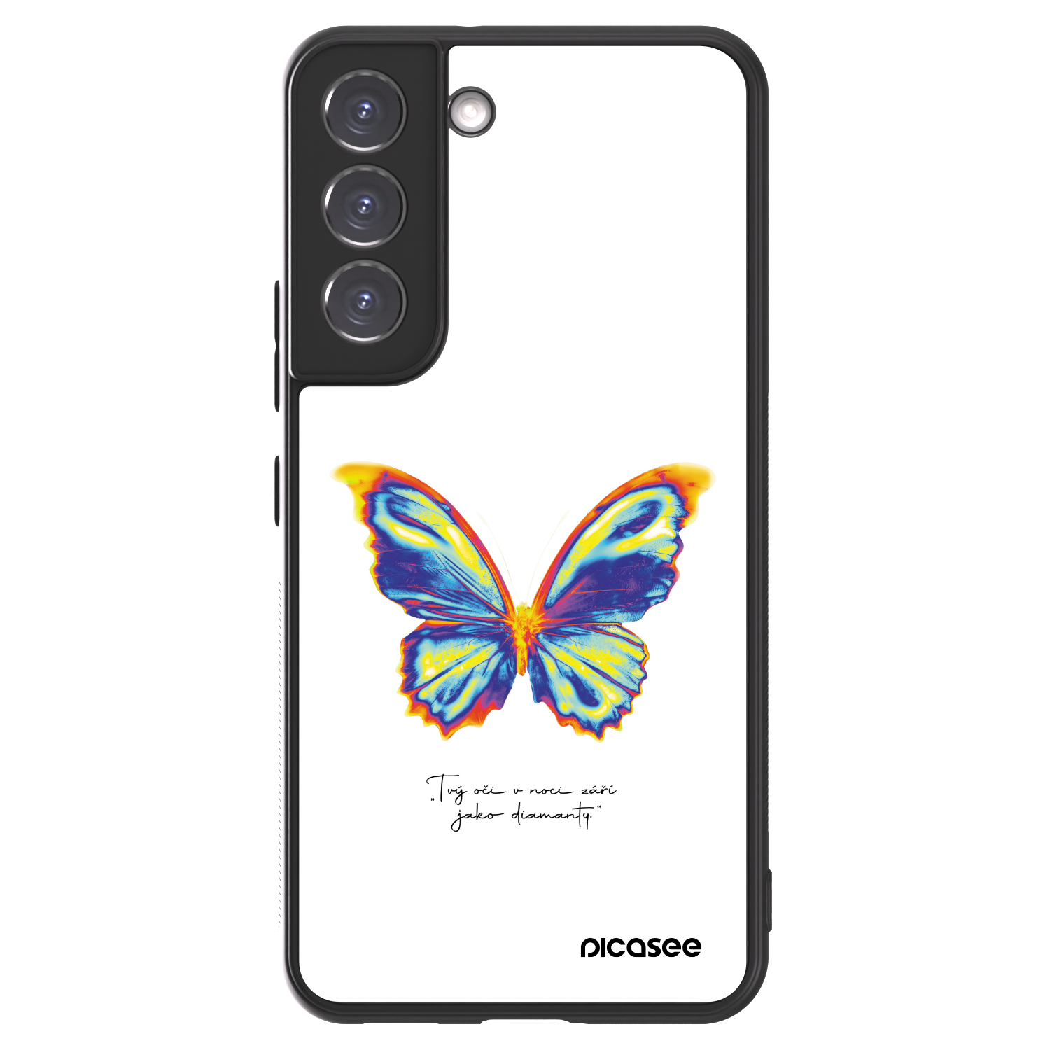Picasee ULTIMATE CASE Samsung Galaxy S22 5G - készülékre - Diamanty White