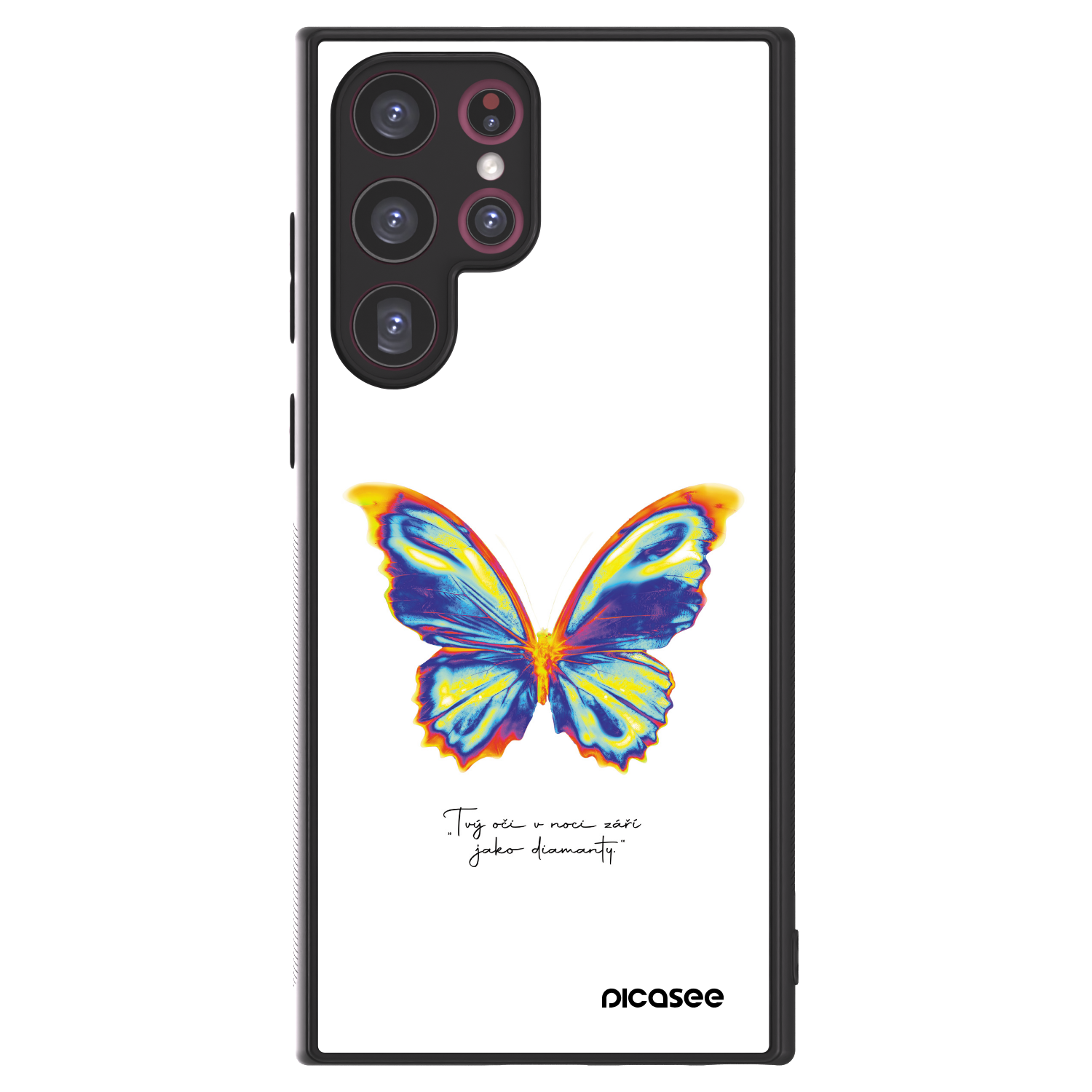 Picasee ULTIMATE CASE Samsung Galaxy S22 Ultra 5G - készülékre - Diamanty White