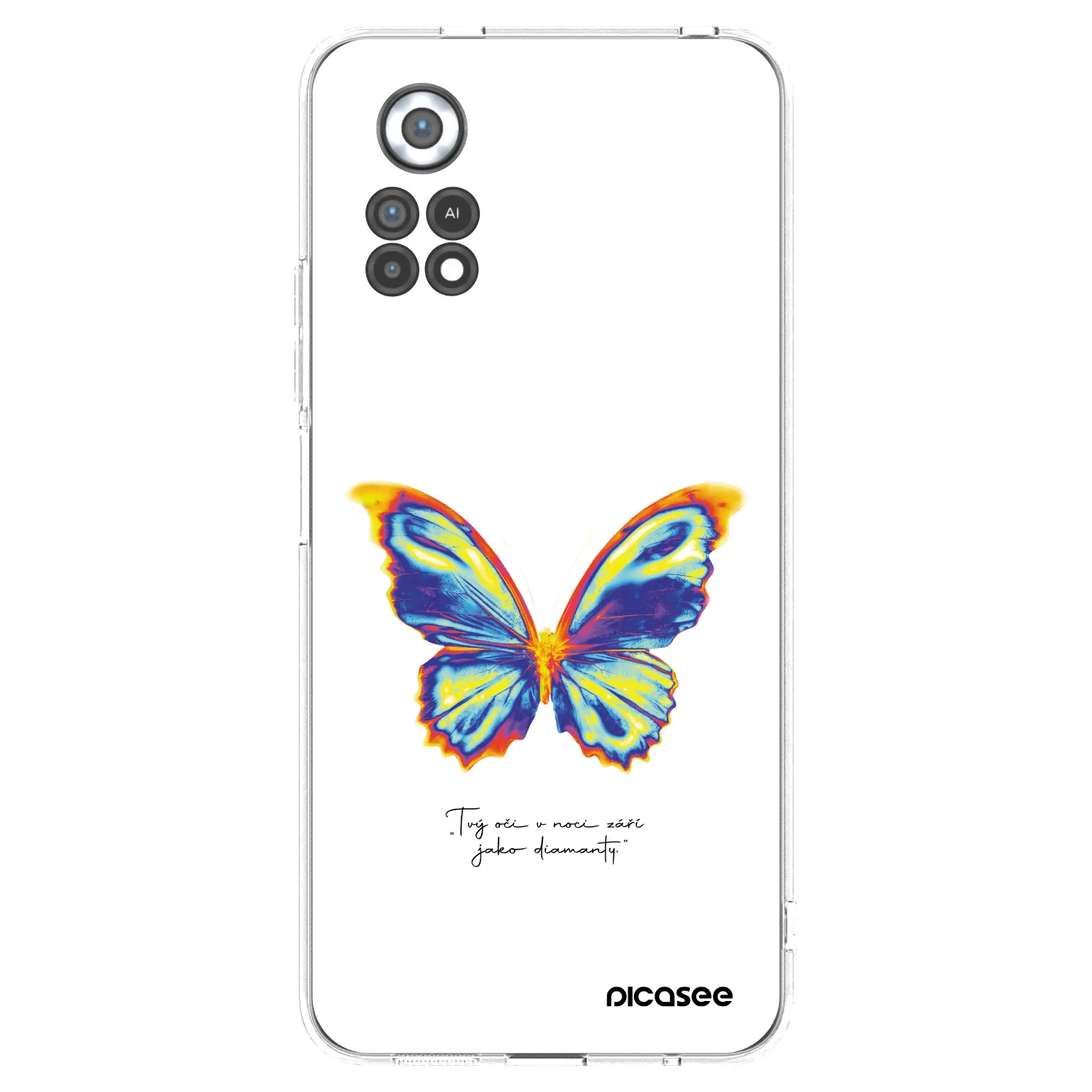 Picasee átlátszó szilikon tok az alábbi mobiltelefonokra Xiaomi Poco X4 Pro 5G - Diamanty White