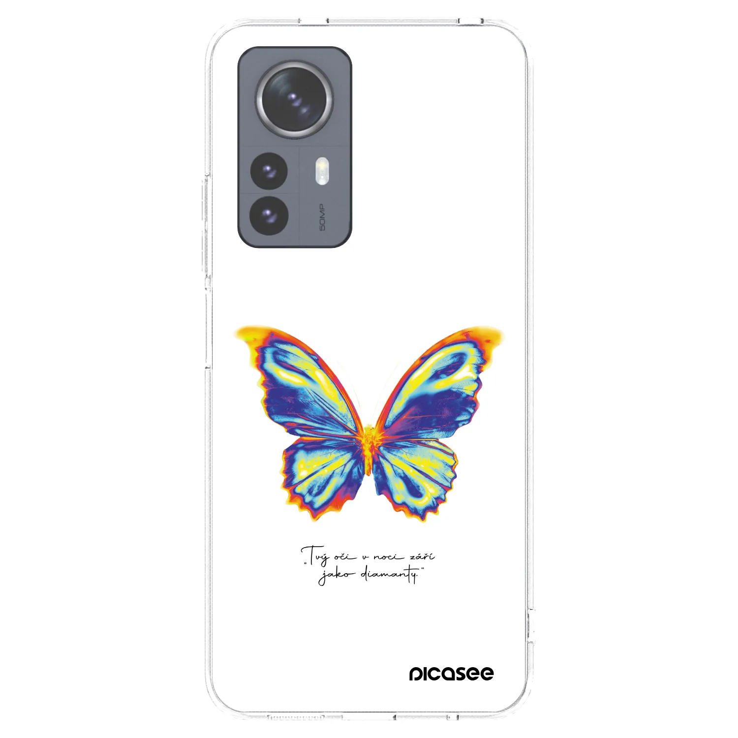 Picasee átlátszó szilikon tok az alábbi mobiltelefonokra Xiaomi 12 Pro - Diamanty White