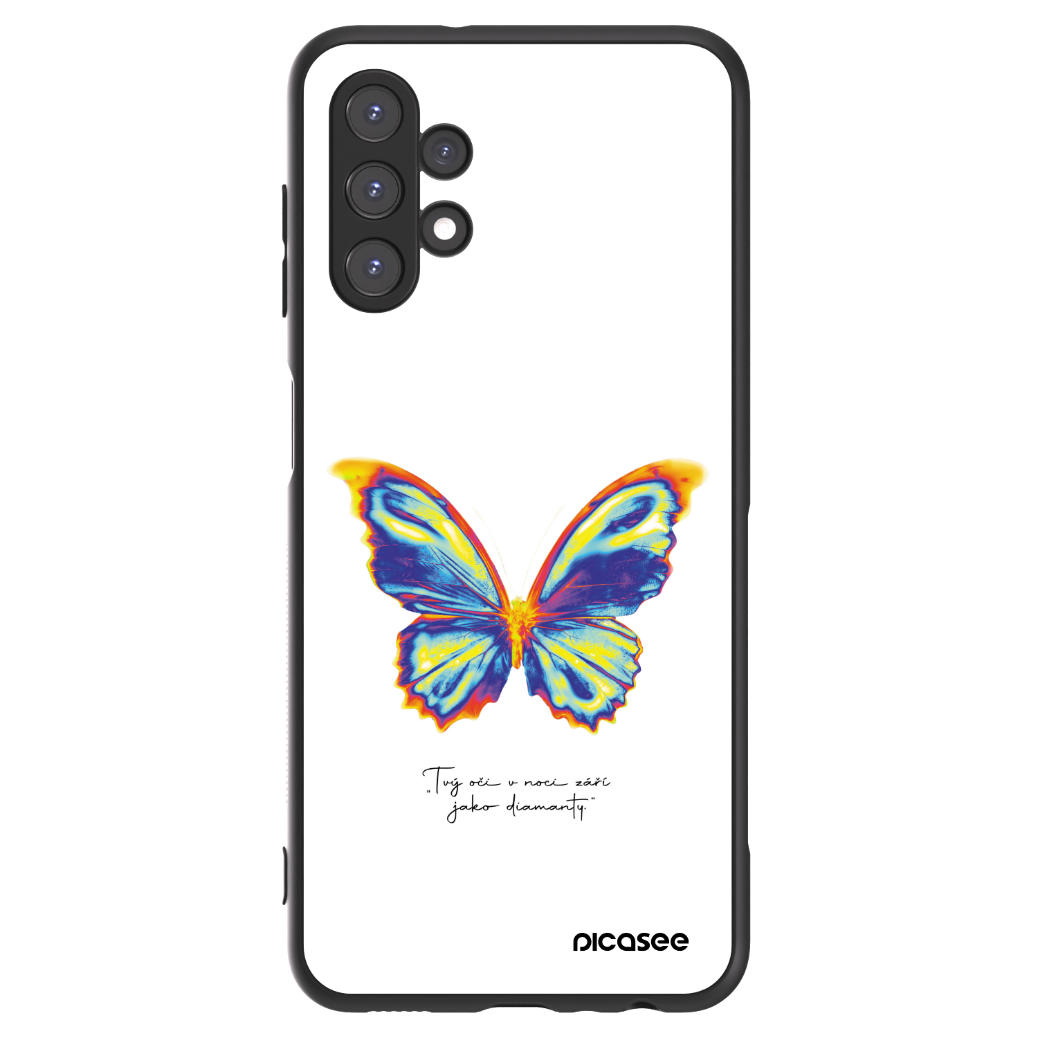 Picasee ULTIMATE CASE Samsung Galaxy A13 4G A135 - készülékre - Diamanty White
