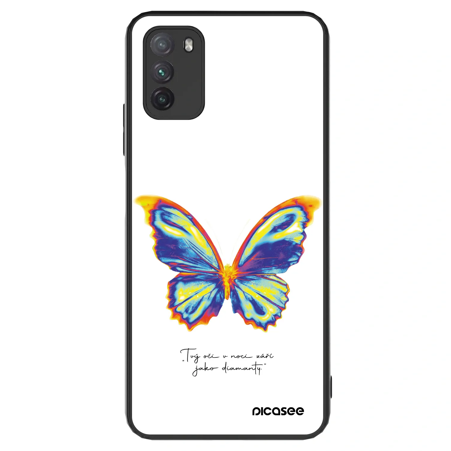 Picasee ULTIMATE CASE Xiaomi Poco M3 - készülékre - Diamanty White
