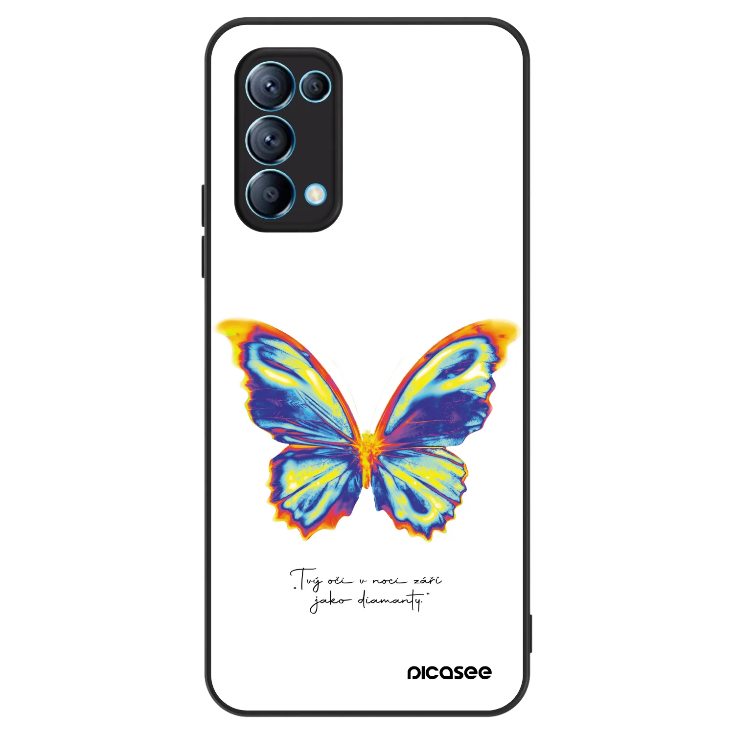 Picasee ULTIMATE CASE OPPO Reno 5 5G - készülékre - Diamanty White