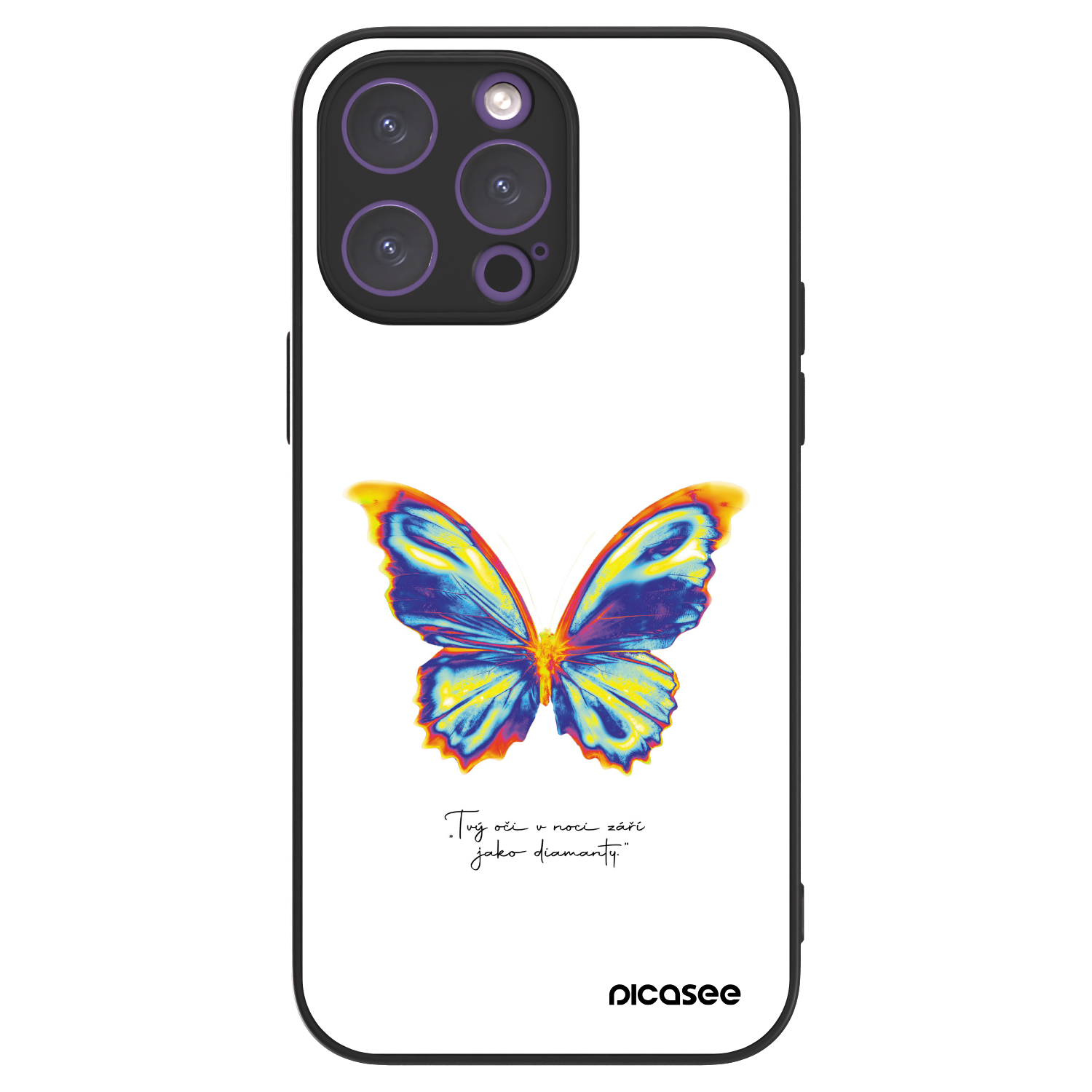 Picasee ULTIMATE CASE Apple iPhone 14 Pro Max - készülékre - Diamanty White
