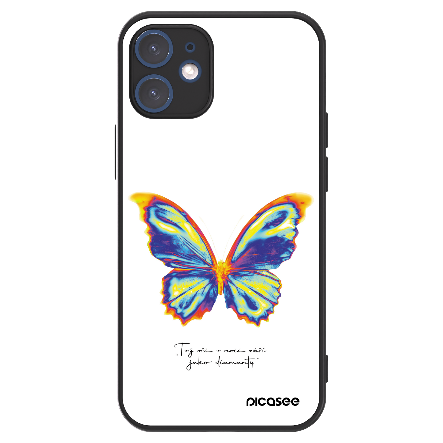 Picasee ULTIMATE CASE MagSafe Apple iPhone 12 mini - készülékre - Diamanty White
