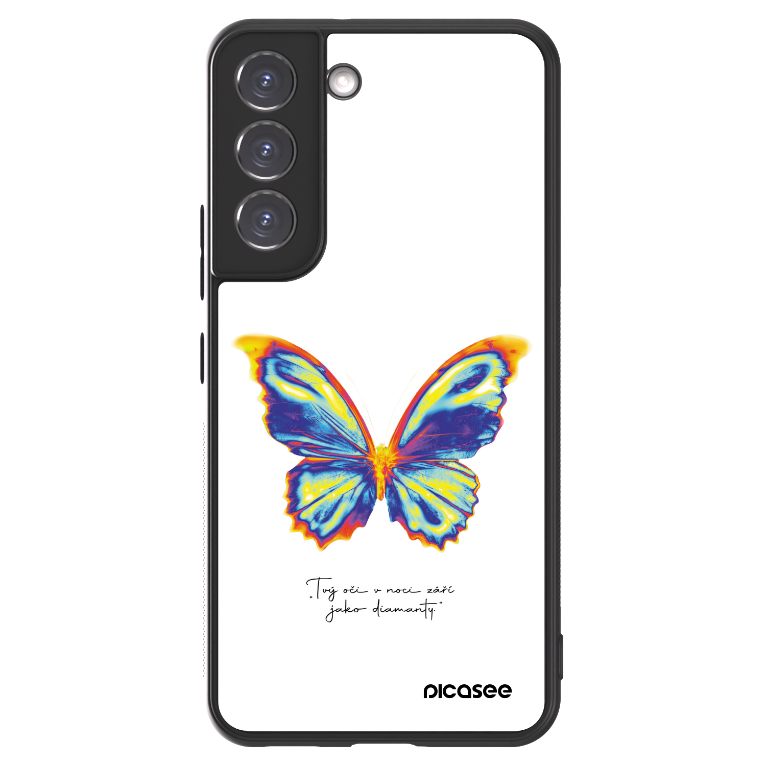 Picasee ULTIMATE CASE PowerShare Samsung Galaxy S22 5G - készülékre - Diamanty White