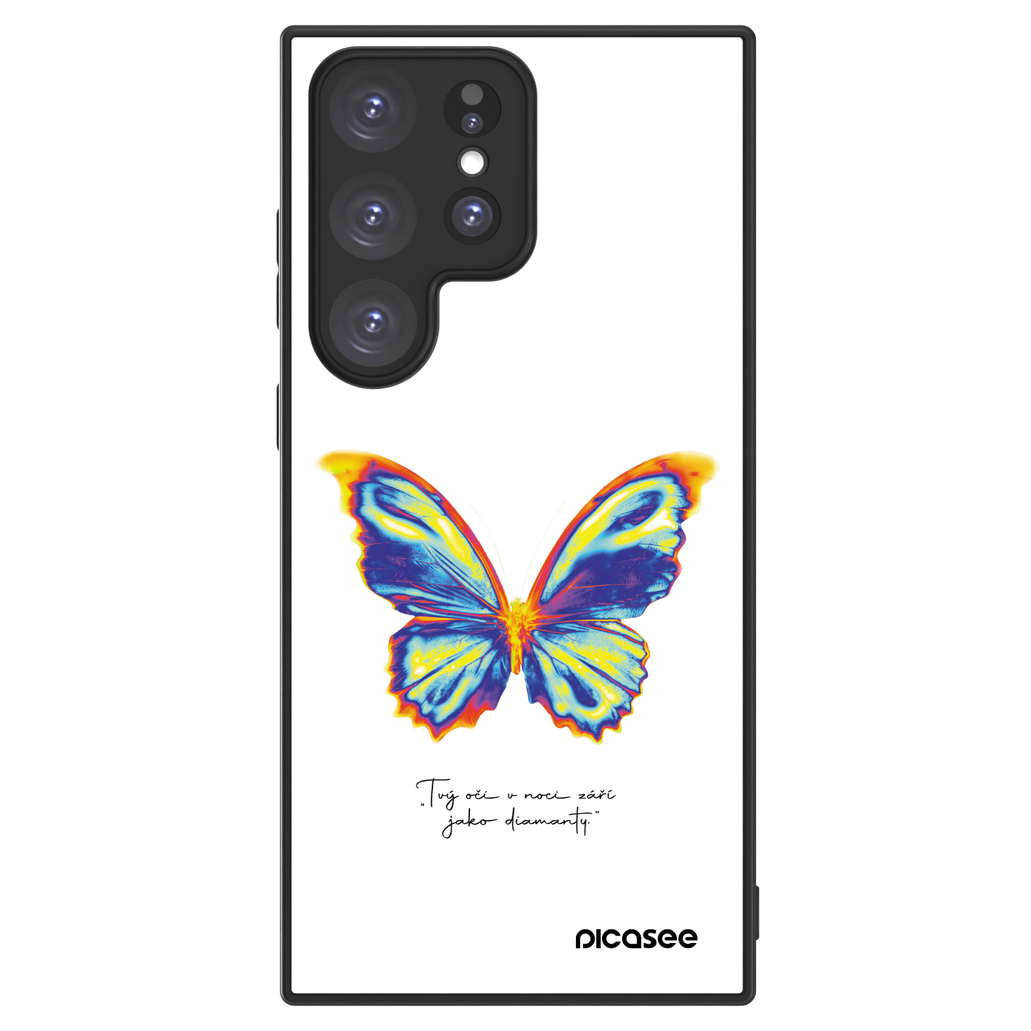 Picasee ULTIMATE CASE PowerShare Samsung Galaxy S23 Ultra 5G - készülékre - Diamanty White