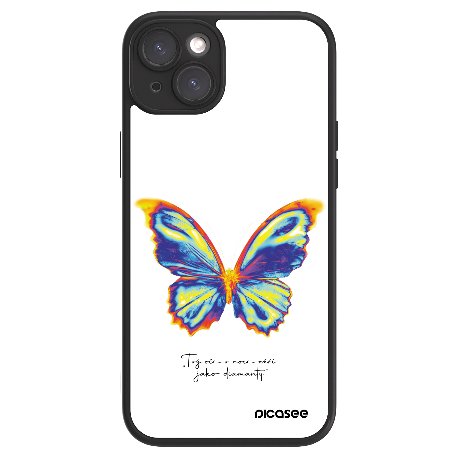 Picasee ULTIMATE CASE MagSafe Apple iPhone 15 Plus - készülékre - Diamanty White