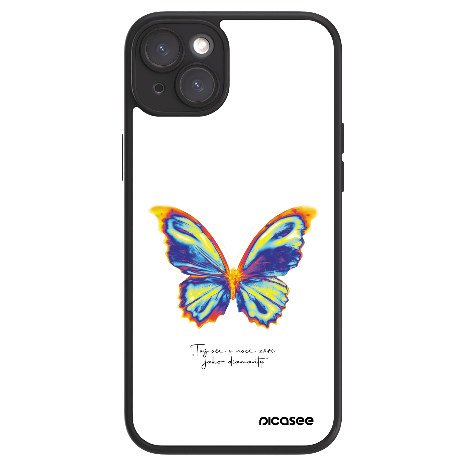Picasee ULTIMATE CASE Apple iPhone 15 Plus - készülékre - Diamanty White