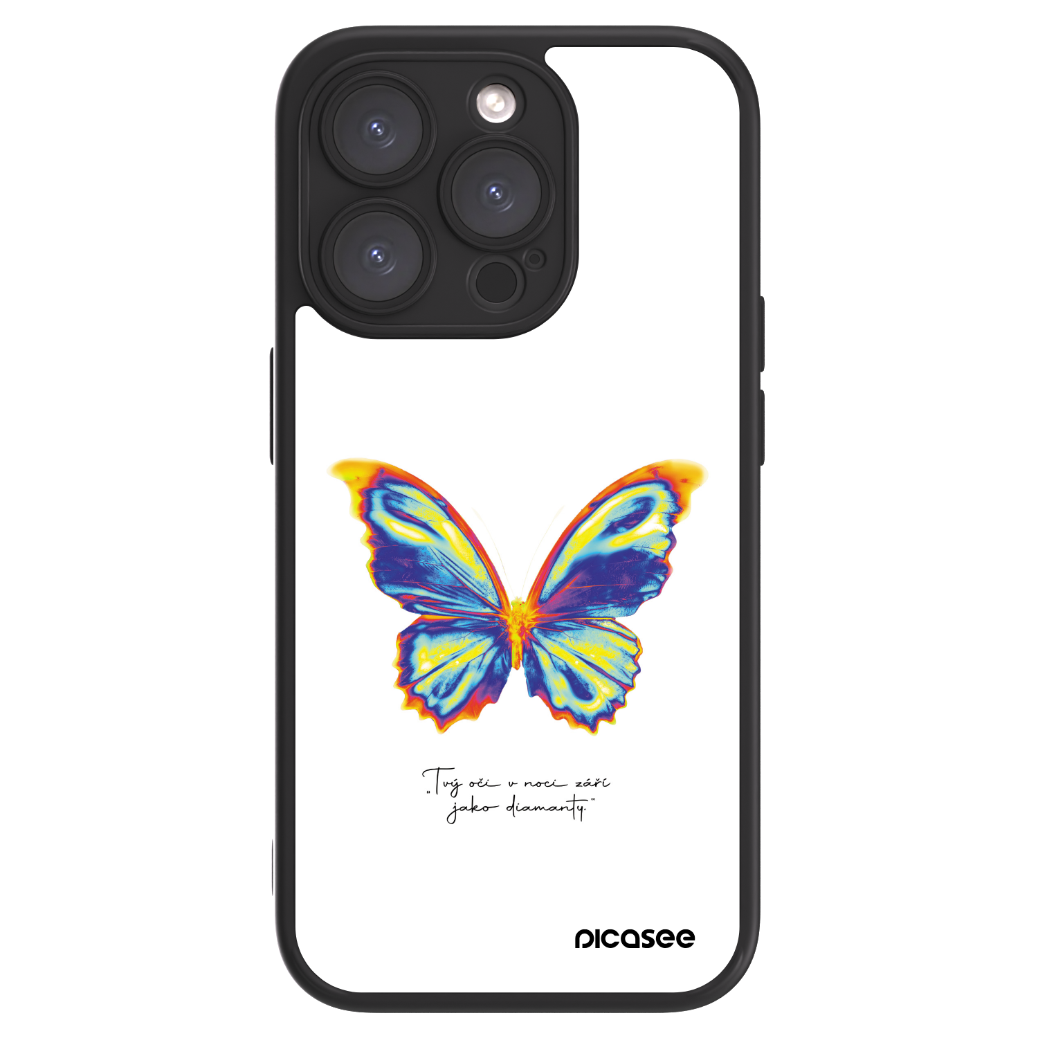 Picasee ULTIMATE CASE Apple iPhone 15 Pro - készülékre - Diamanty White