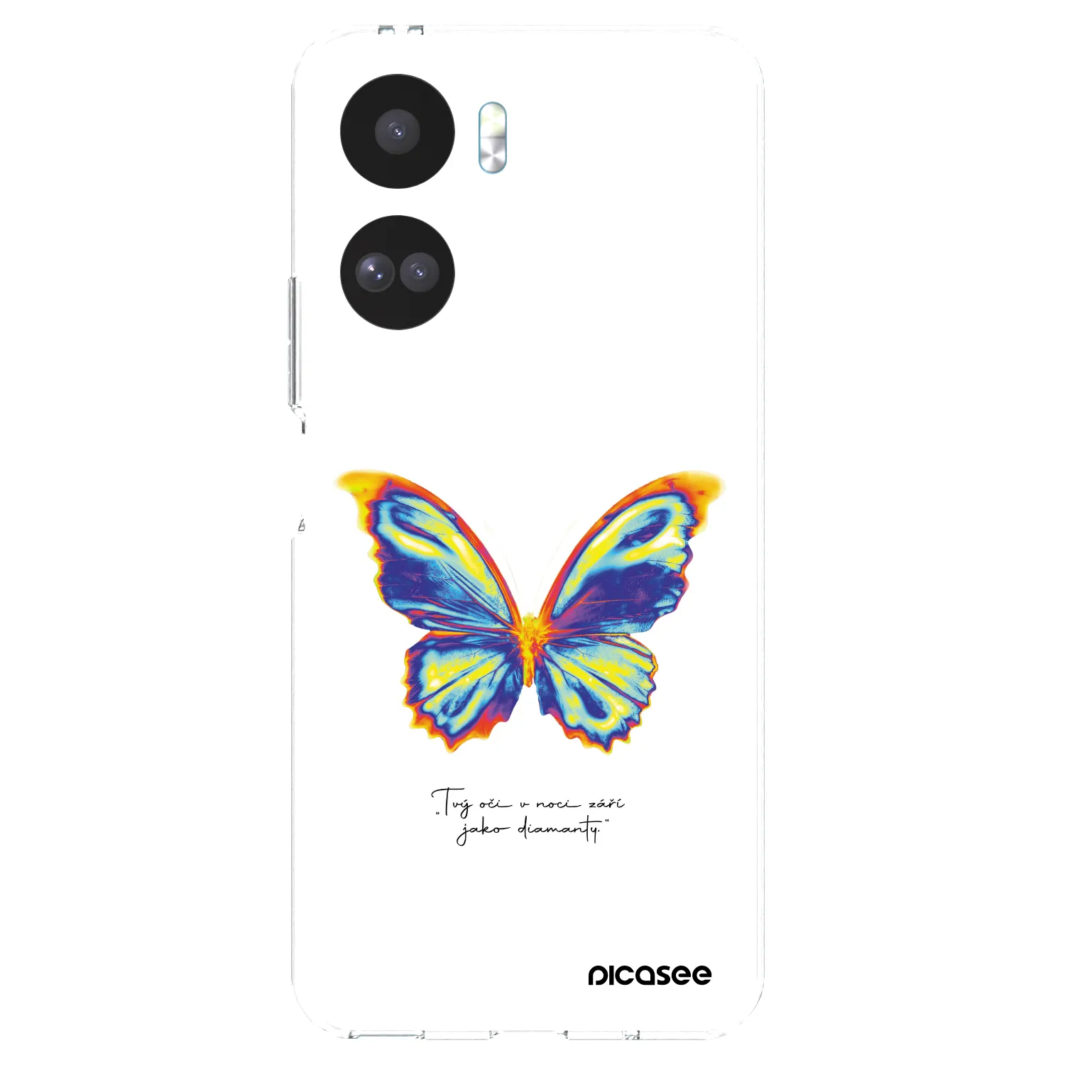 Picasee átlátszó szilikon tok az alábbi mobiltelefonokra Honor 90 Lite 5G - Diamanty White