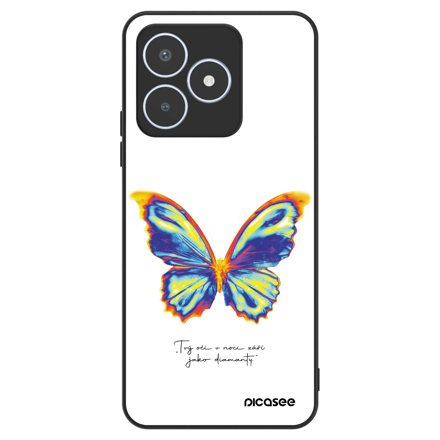 Picasee ULTIMATE CASE Realme C53 - készülékre - Diamanty White