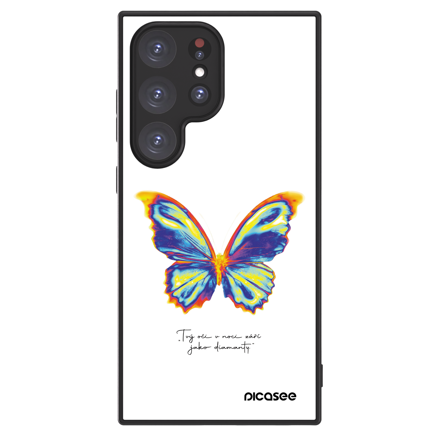 Picasee ULTIMATE CASE PowerShare Samsung Galaxy S24 Ultra S928B 5G - készülékre - Diamanty White