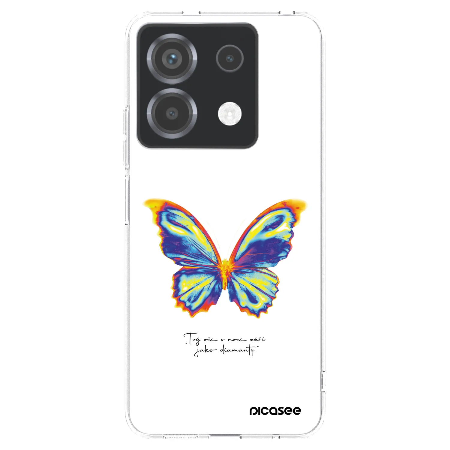 Picasee átlátszó szilikon tok az alábbi mobiltelefonokra Xiaomi Poco X6 - Diamanty White