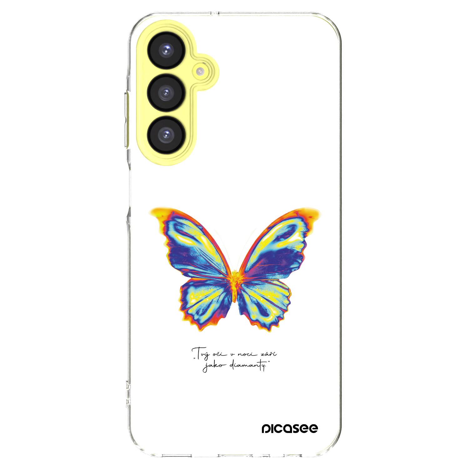 Picasee átlátszó szilikon tok az alábbi mobiltelefonokra Samsung Galaxy A25 A256B 5G - Diamanty White