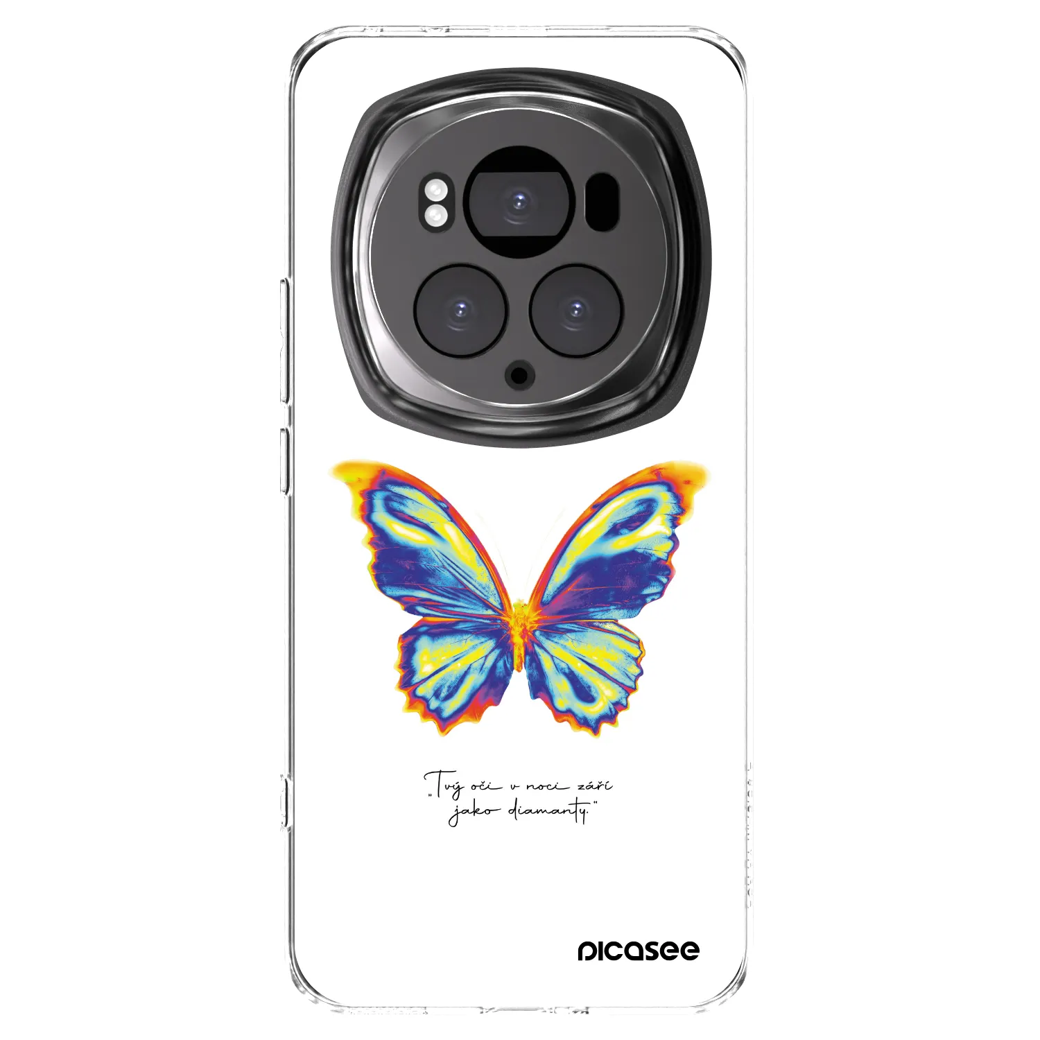 Picasee átlátszó szilikon tok az alábbi mobiltelefonokra Honor Magic6 Pro - Diamanty White