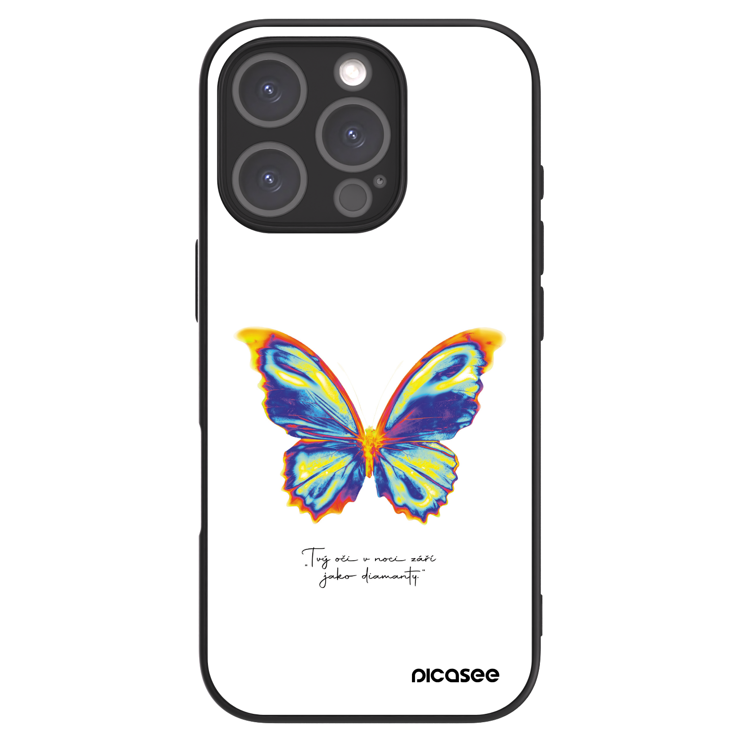 Picasee ULTIMATE CASE Apple iPhone 16 Pro - készülékre - Diamanty White