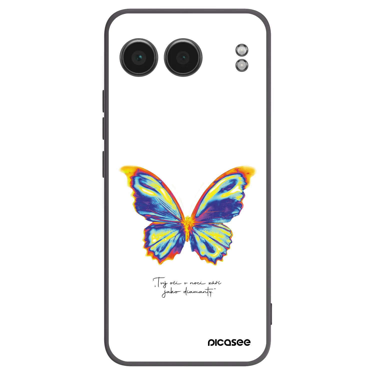 Picasee fekete szilikon tok az alábbi mobiltelefonokra OnePlus Nord 4 - Diamanty White