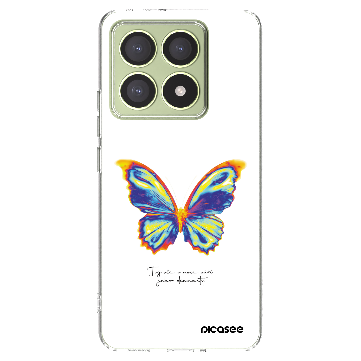 Picasee átlátszó szilikon tok az alábbi mobiltelefonokra Xiaomi 14T - Diamanty White