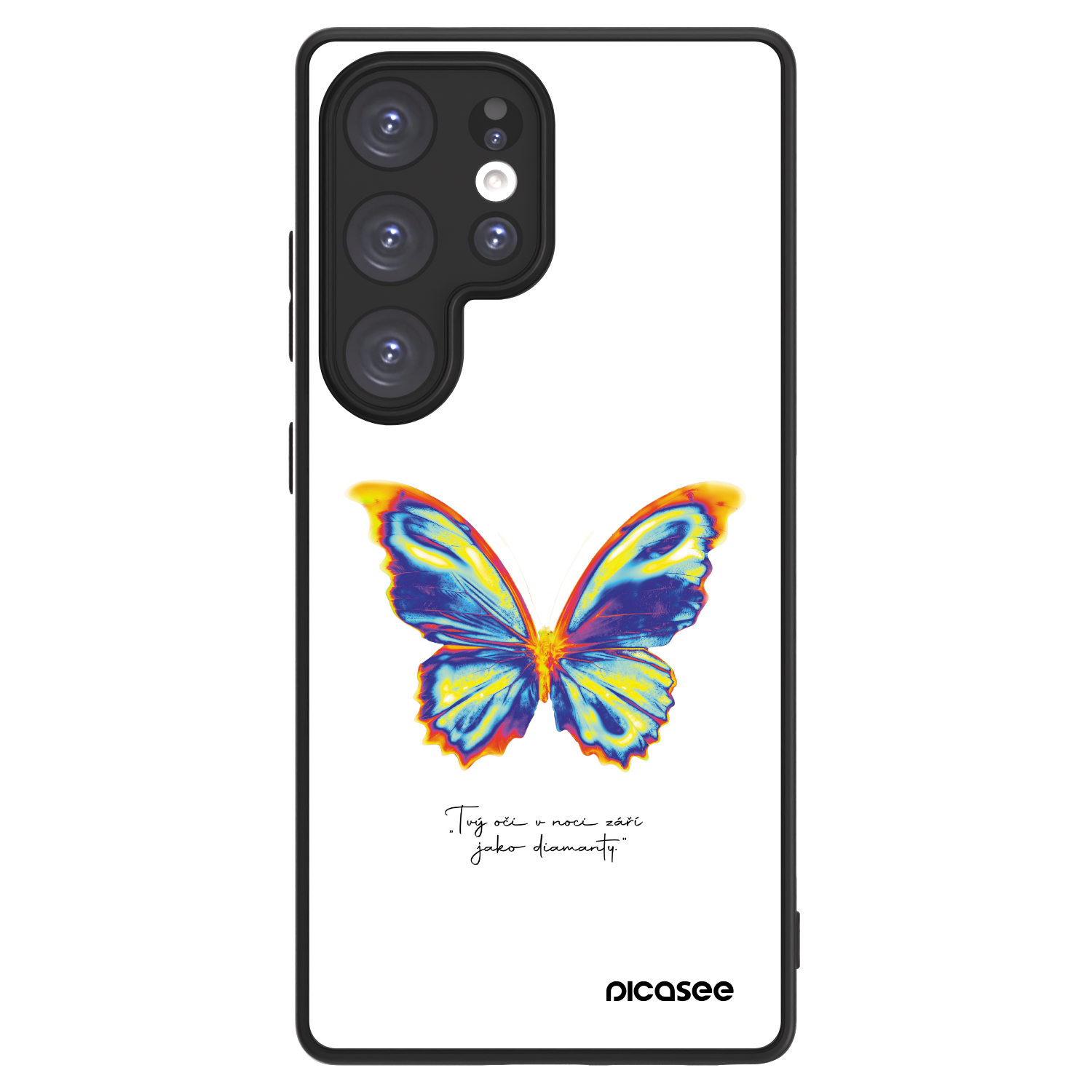 Picasee ULTIMATE CASE Samsung Galaxy S25 Ultra 5G - készülékre - Diamanty White