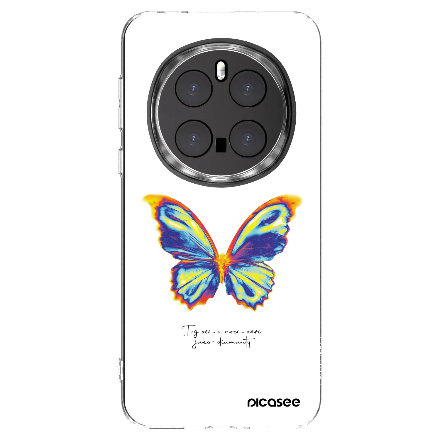 Picasee átlátszó szilikon tok az alábbi mobiltelefonokra Honor Magic7 Pro 5G - Diamanty White
