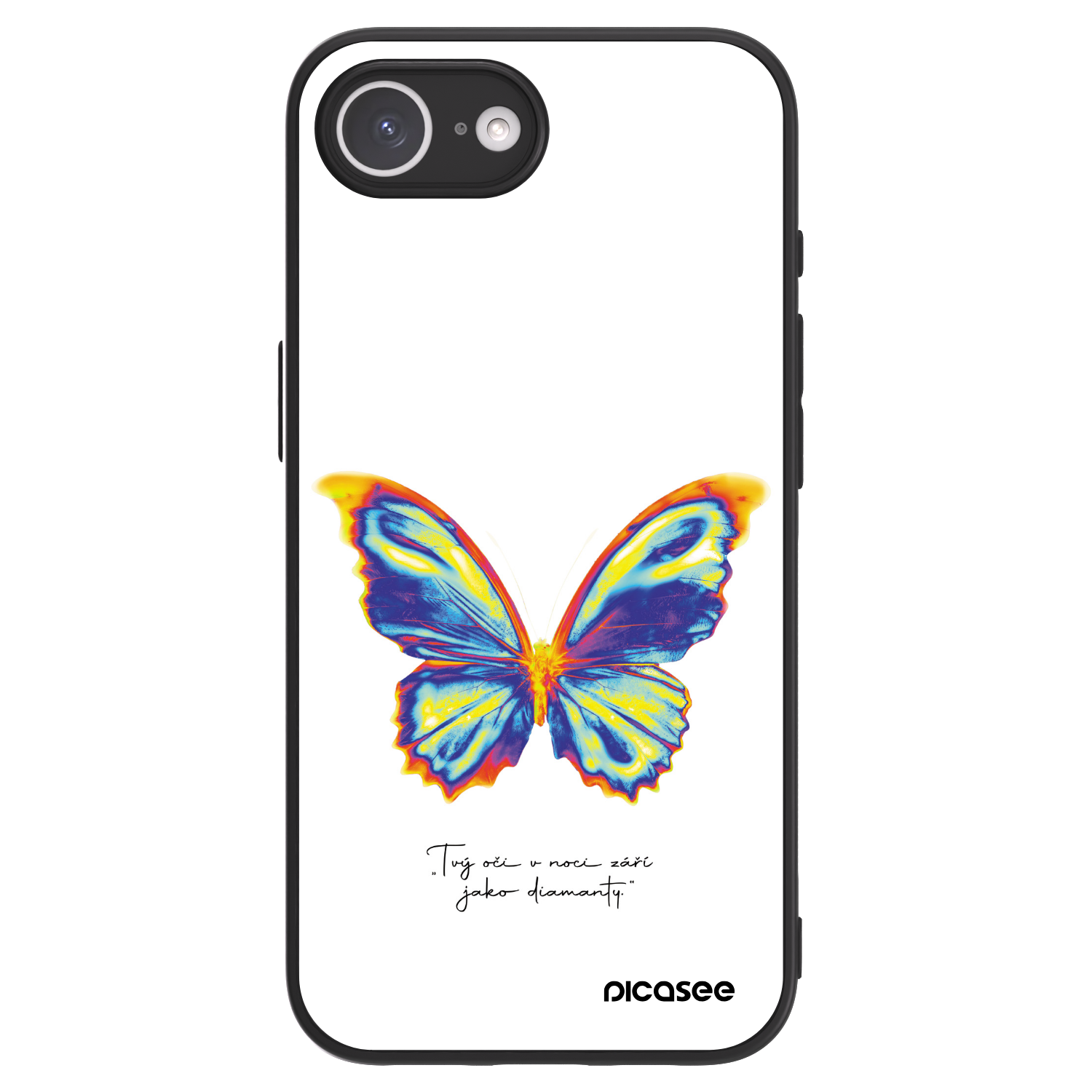 Picasee ULTIMATE CASE MagSafe Apple iPhone 16e - készülékre - Diamanty White