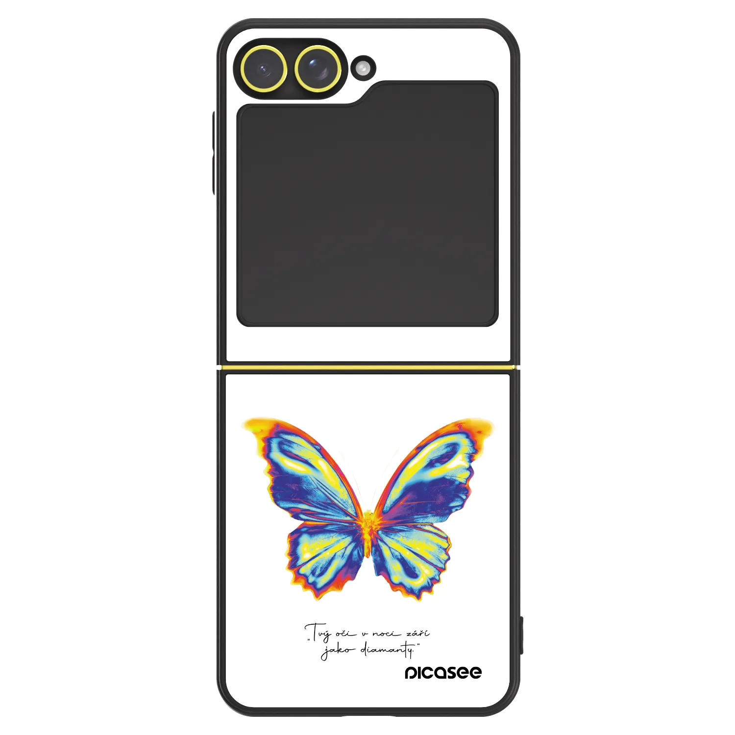 Picasee ULTIMATE CASE Samsung Galaxy Z Flip6 5G - készülékre - Diamanty White