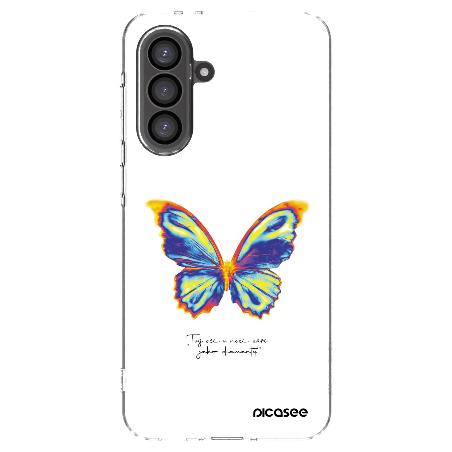 Picasee átlátszó szilikon tok az alábbi mobiltelefonokra Samsung Galaxy A56 5G A566B - Diamanty White