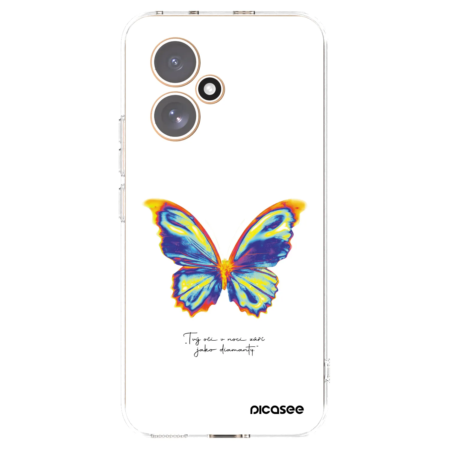 Picasee átlátszó szilikon tok az alábbi mobiltelefonokra Honor 400 5G - Diamanty White