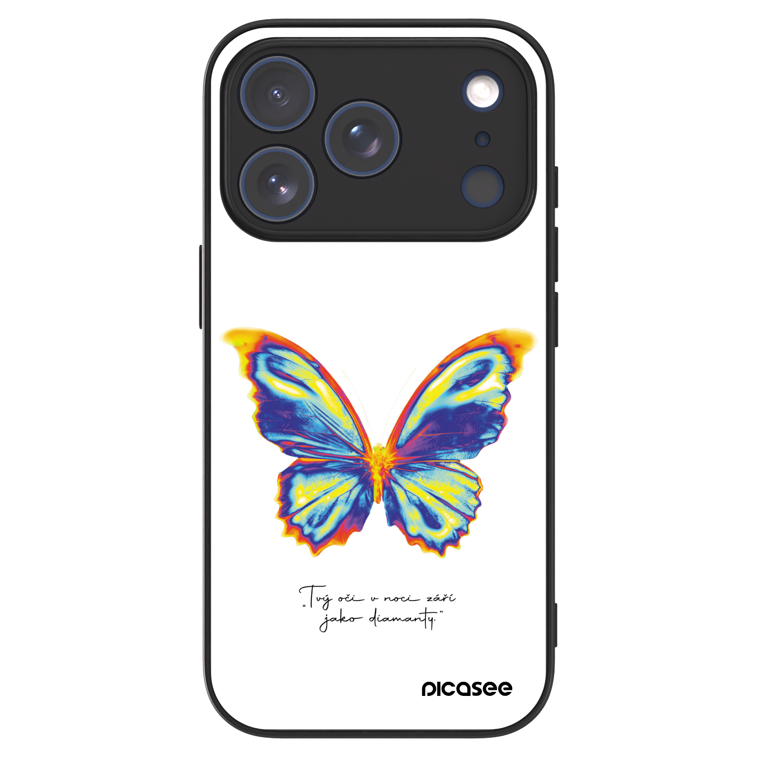 Picasee ULTIMATE CASE MagSafe Apple iPhone 17 Pro - készülékre - Diamanty White