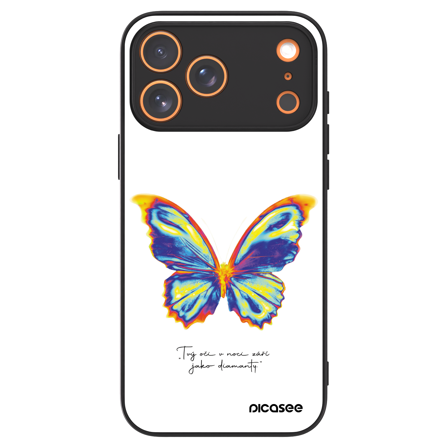 Picasee ULTIMATE CASE MagSafe Apple iPhone 17 Pro Max - készülékre - Diamanty White
