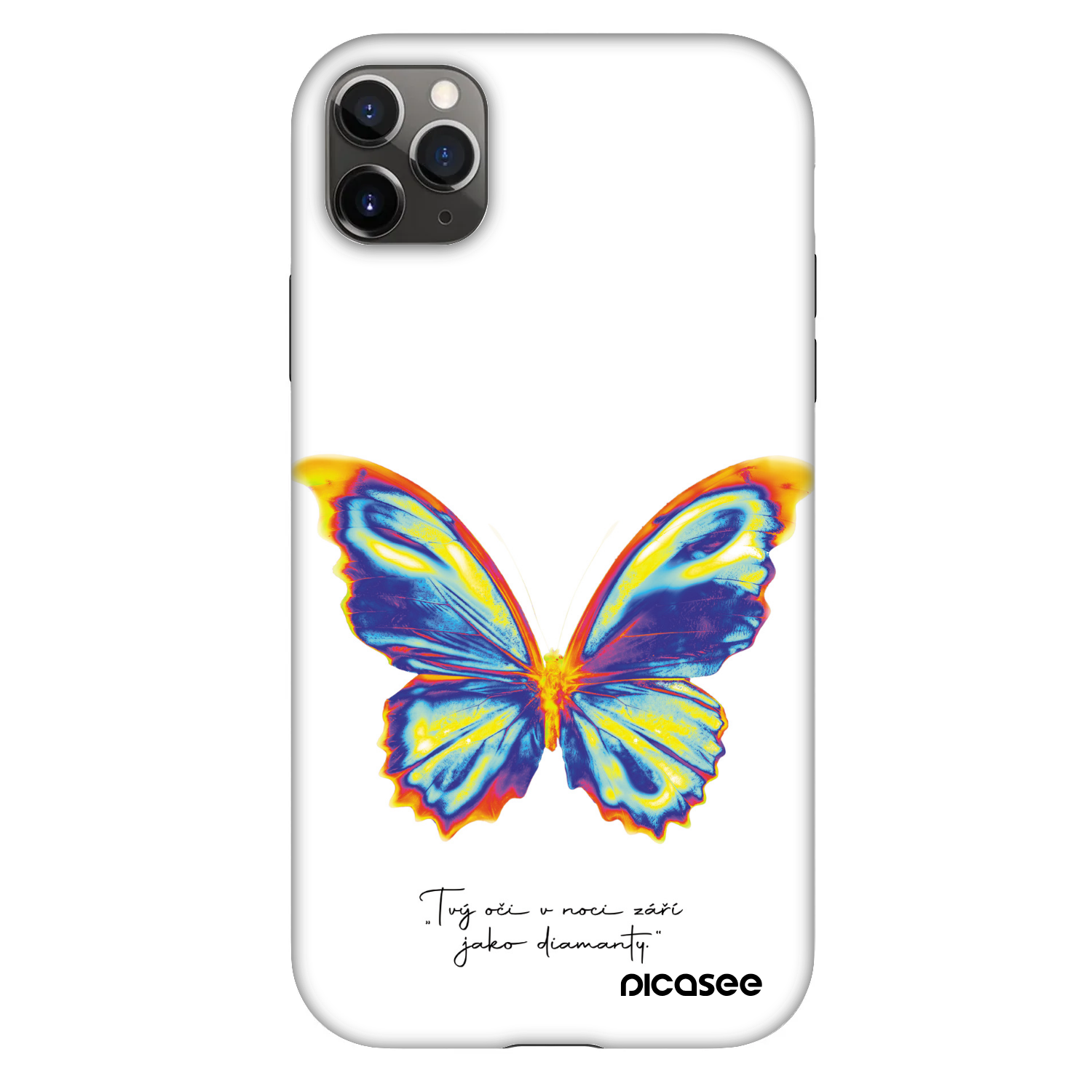 Picasee Fashion Case Apple iPhone 11 Pro Max - Diamanty White