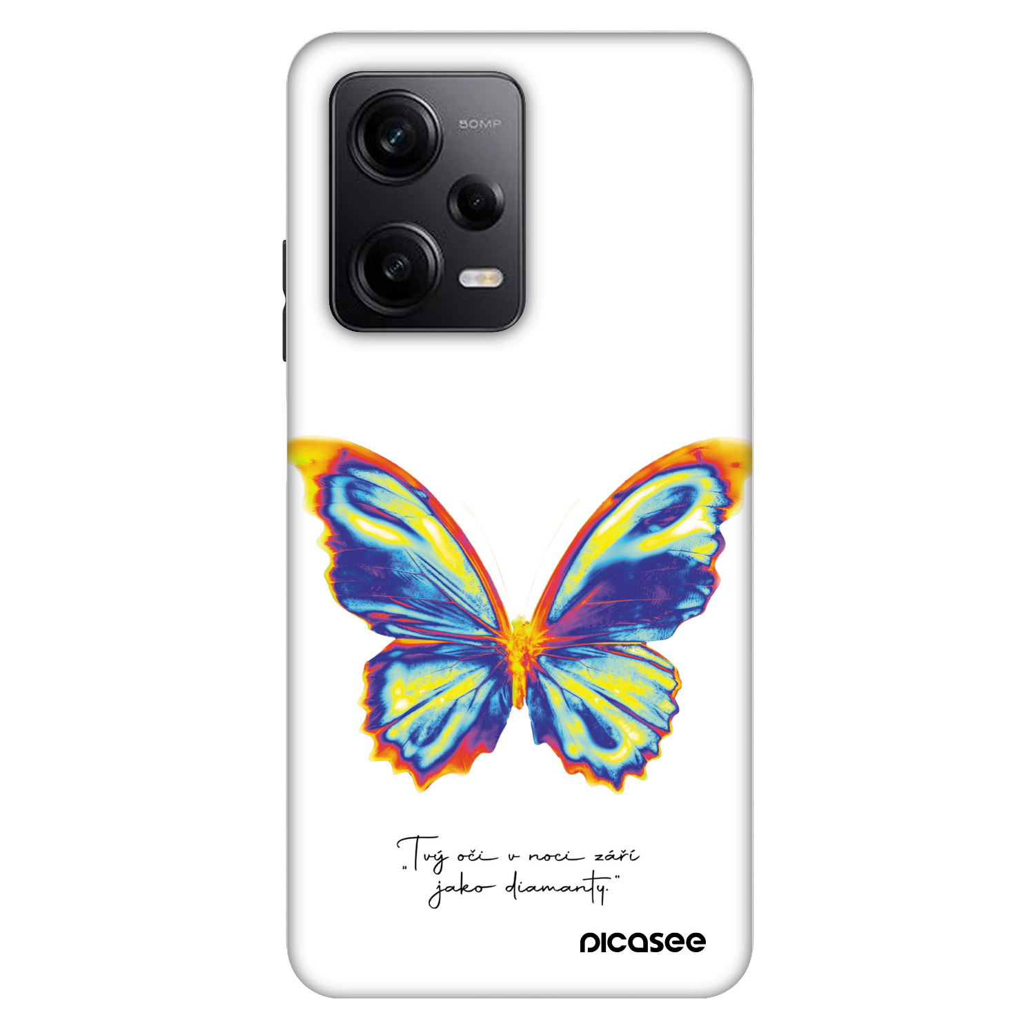 Picasee Fashion Case Xiaomi Redmi Note 12 Pro+ 5G - Diamanty White