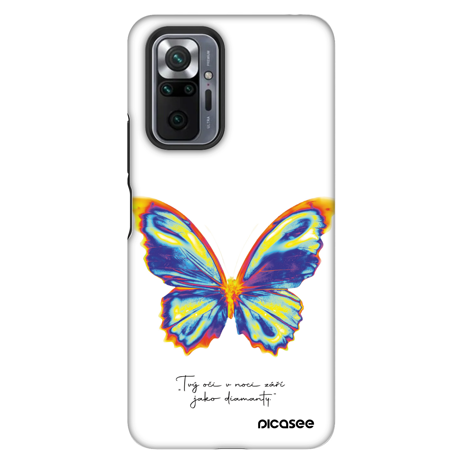 Picasee Fashion Case Xiaomi Redmi Note 10 Pro - Diamanty White