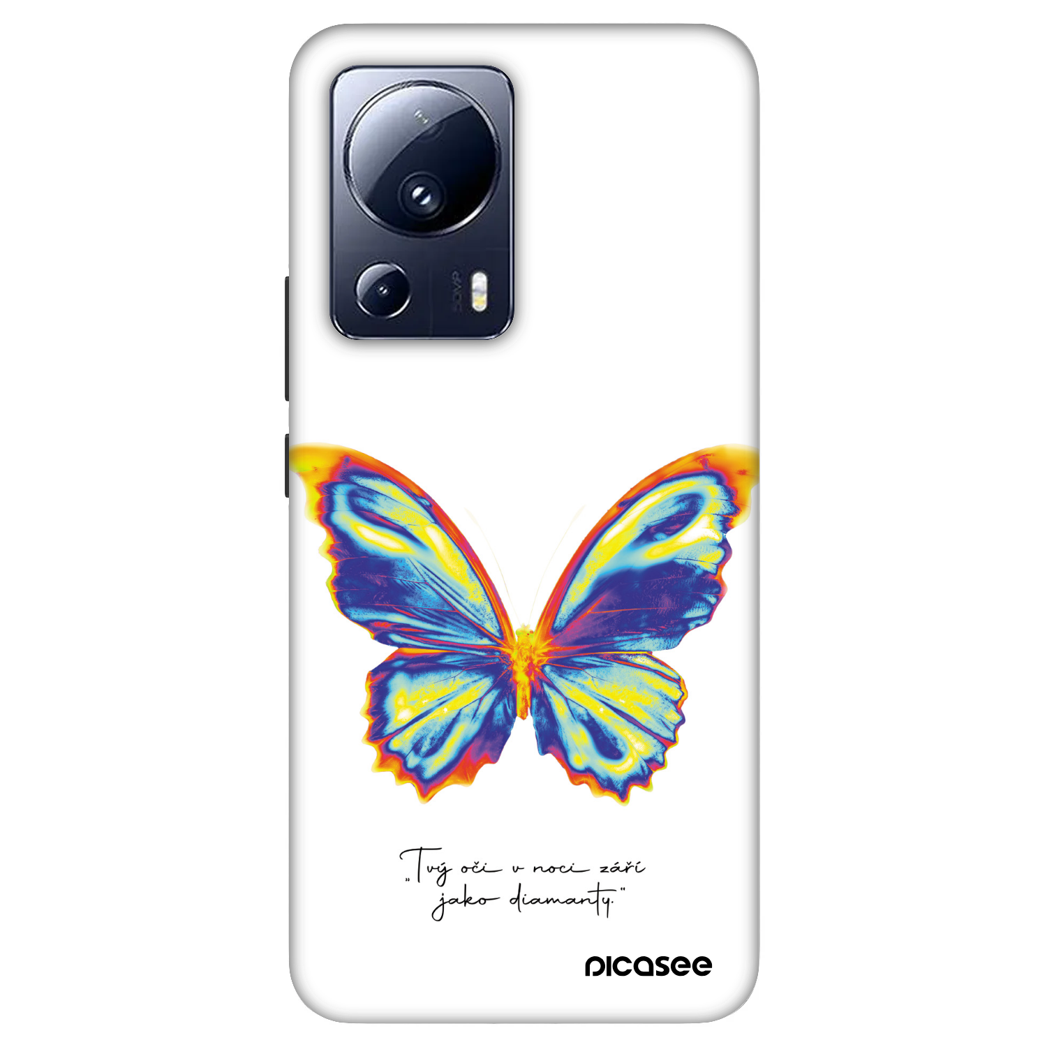 Picasee Fashion Case Xiaomi 13 Lite - Diamanty White