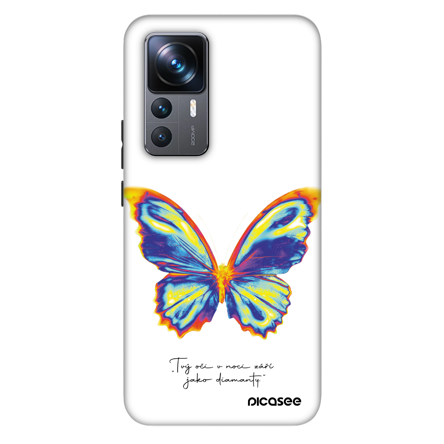 Picasee Fashion Case Xiaomi 12T Pro - Diamanty White