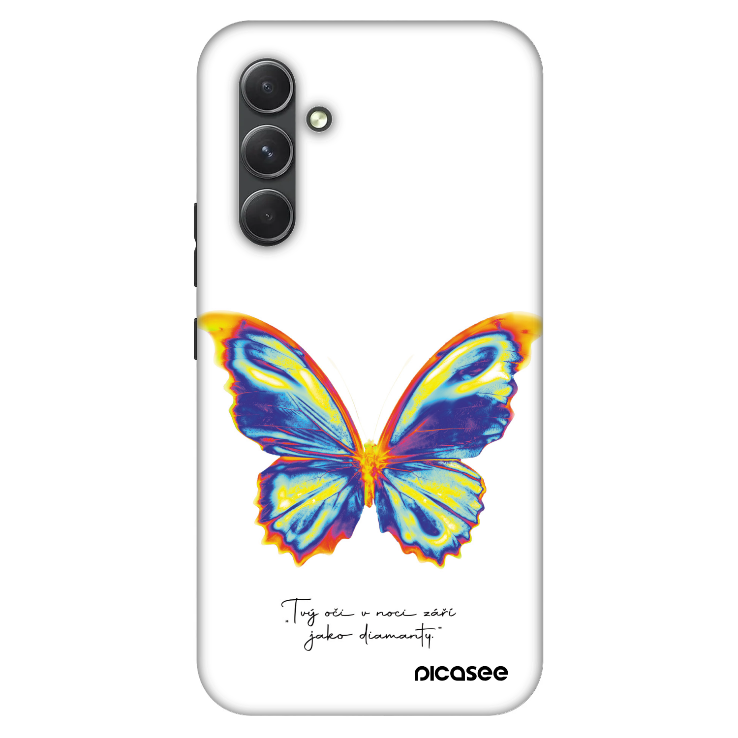 Picasee Fashion Case Samsung Galaxy A54 5G A546B - Diamanty White