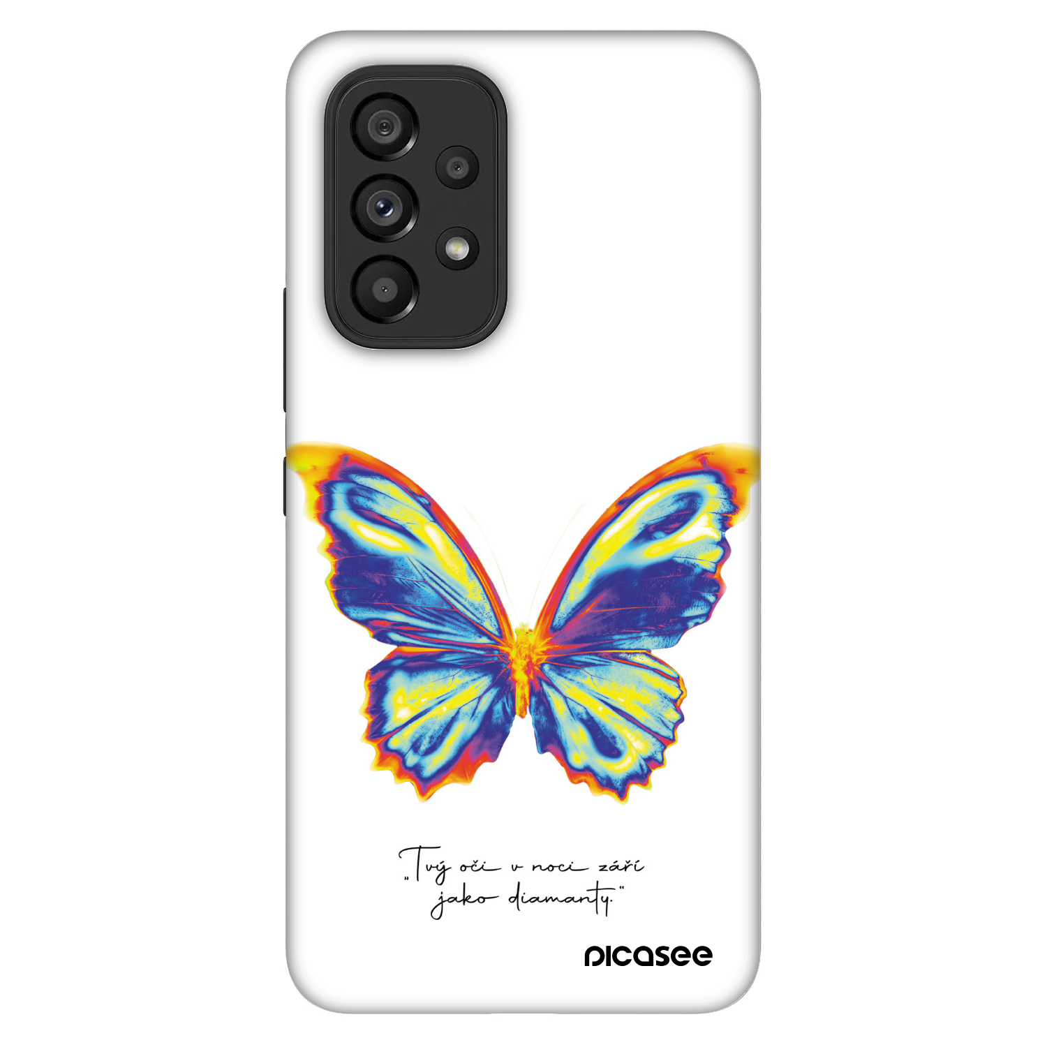 Picasee Fashion Case Samsung Galaxy A53 5G A536 - Diamanty White