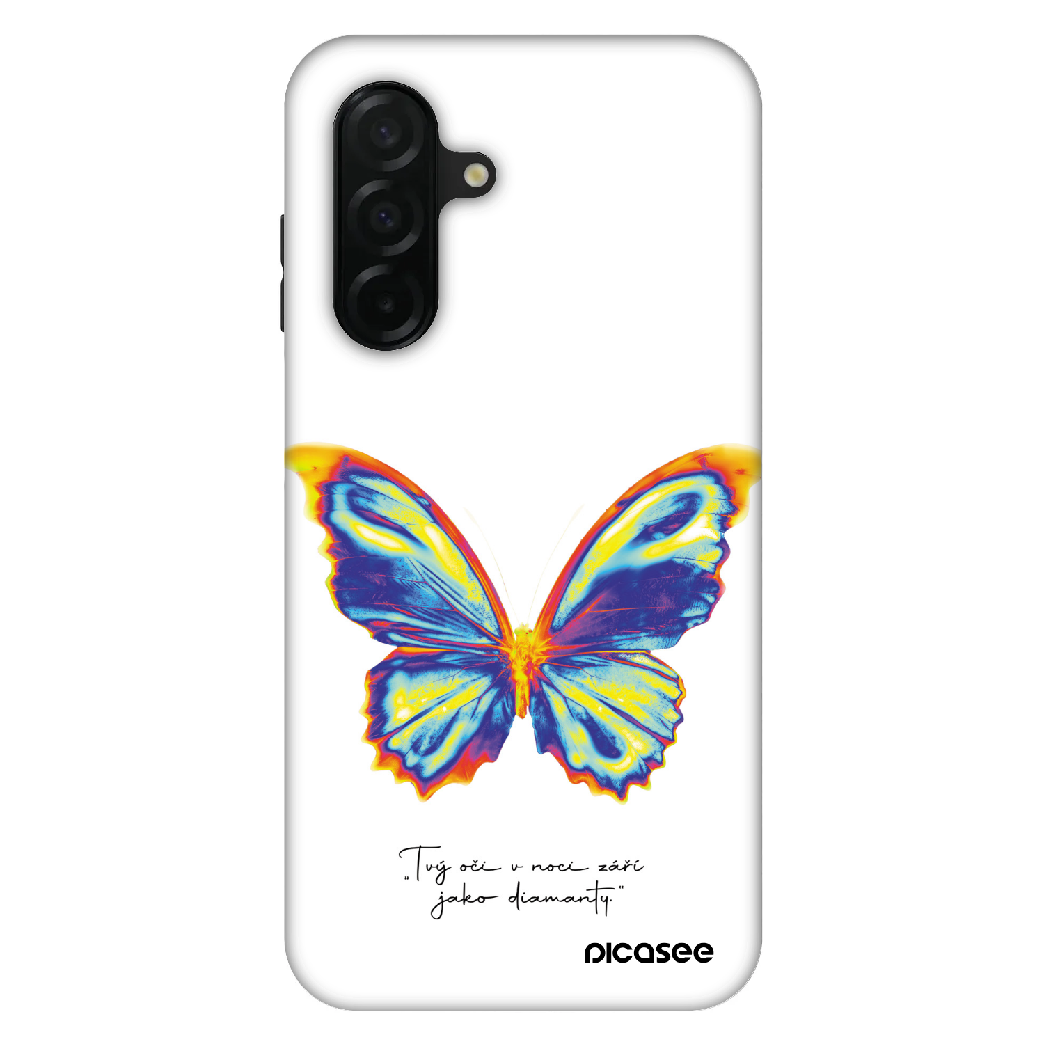 Picasee Fashion Case Samsung Galaxy A26 5G A266B - Diamanty White