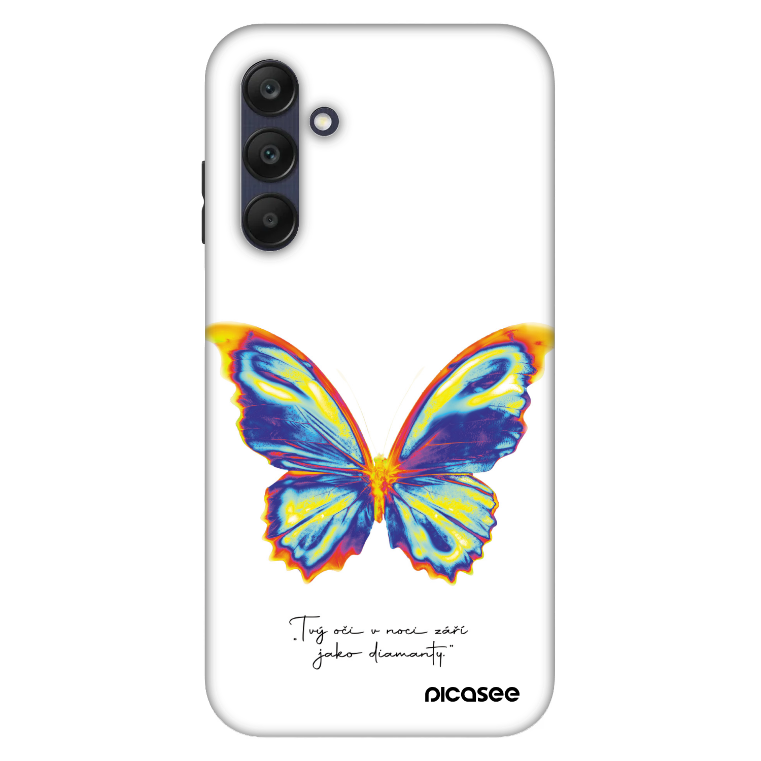 Picasee Fashion Case Samsung Galaxy A25 A256B 5G - Diamanty White