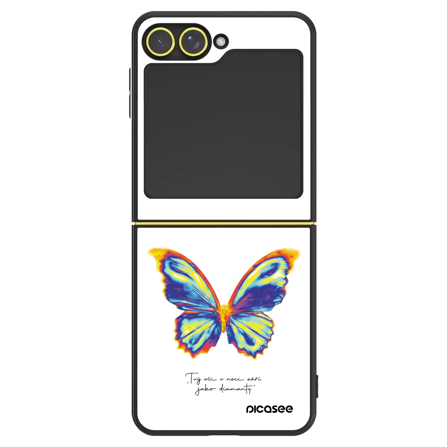 Picasee ULTIMATE CASE Samsung Galaxy Z Flip7 FE 5G - készülékre - Diamanty White